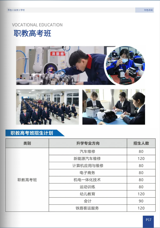职教高考招生计划
