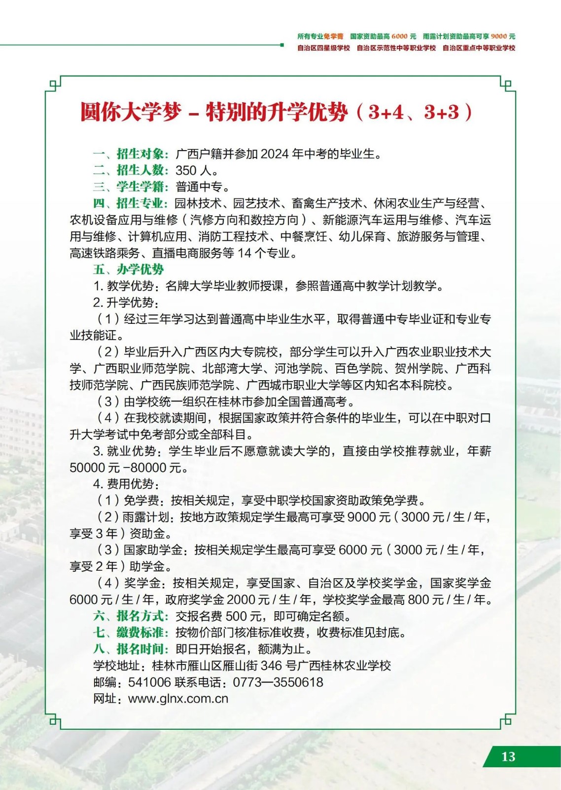 招生对象