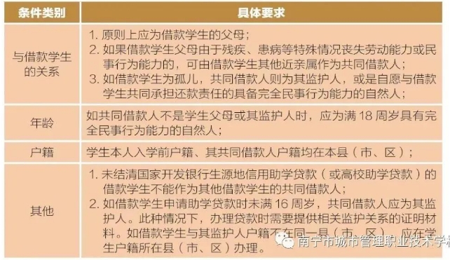 共同借款人符合条件