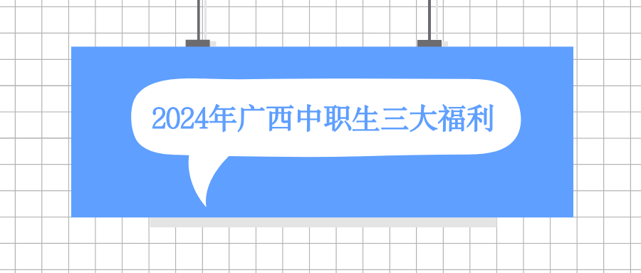 2024年广西中职生三大福利