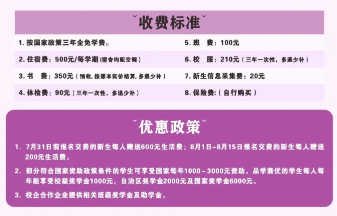 广西二轻工业管理学校2025年招生简章